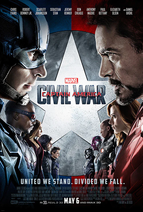 Captain America - Civil War Cover